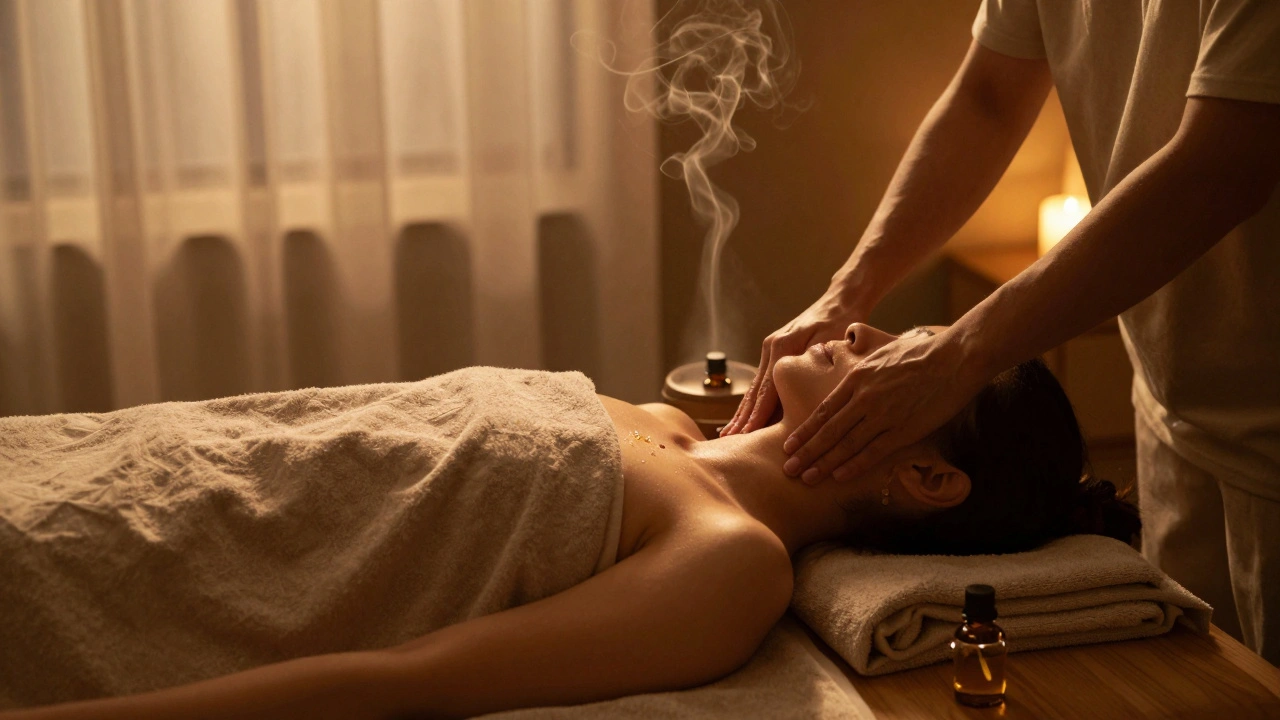 Aromaterapeutická masáž: Jak esenciální oleje uvolňují tělo a mysl