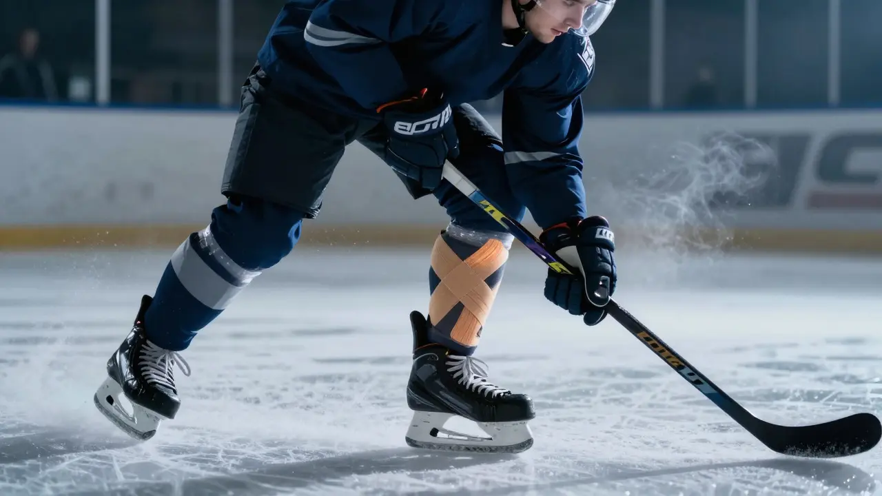 Tejpování pro hokejisty: Jak na to a proč to funguje