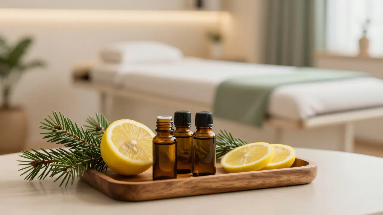 Aromaterapeutická masáž pro imunitu: Jaké oleje použít a jak ji správně provádět