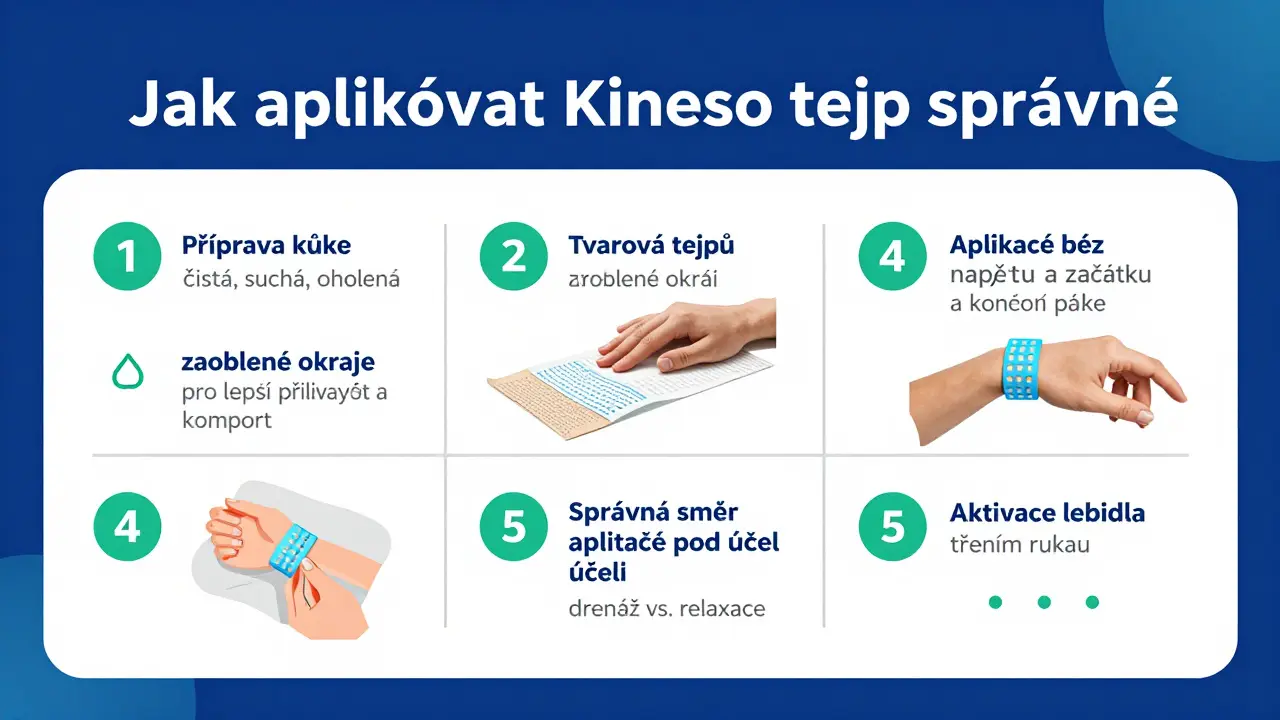 Tejpování: kompletní průvodce metodou Kinesio tejp pro bolesti a regeneraci